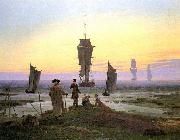 Caspar David Friedrich The Stages of Life France oil painting artist